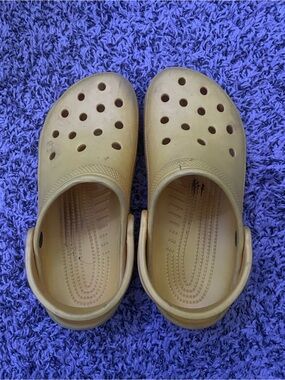 Yellow crocs